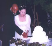 Cutting the cake